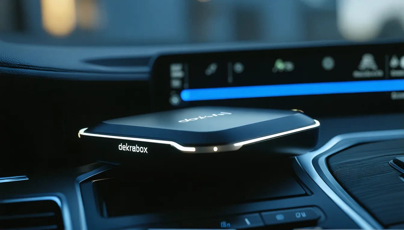 découvrez dekrabox, le boîtier intelligent signé dekra qui transforme votre voiture en un véhicule connecté, simple à utiliser et sécurisé.