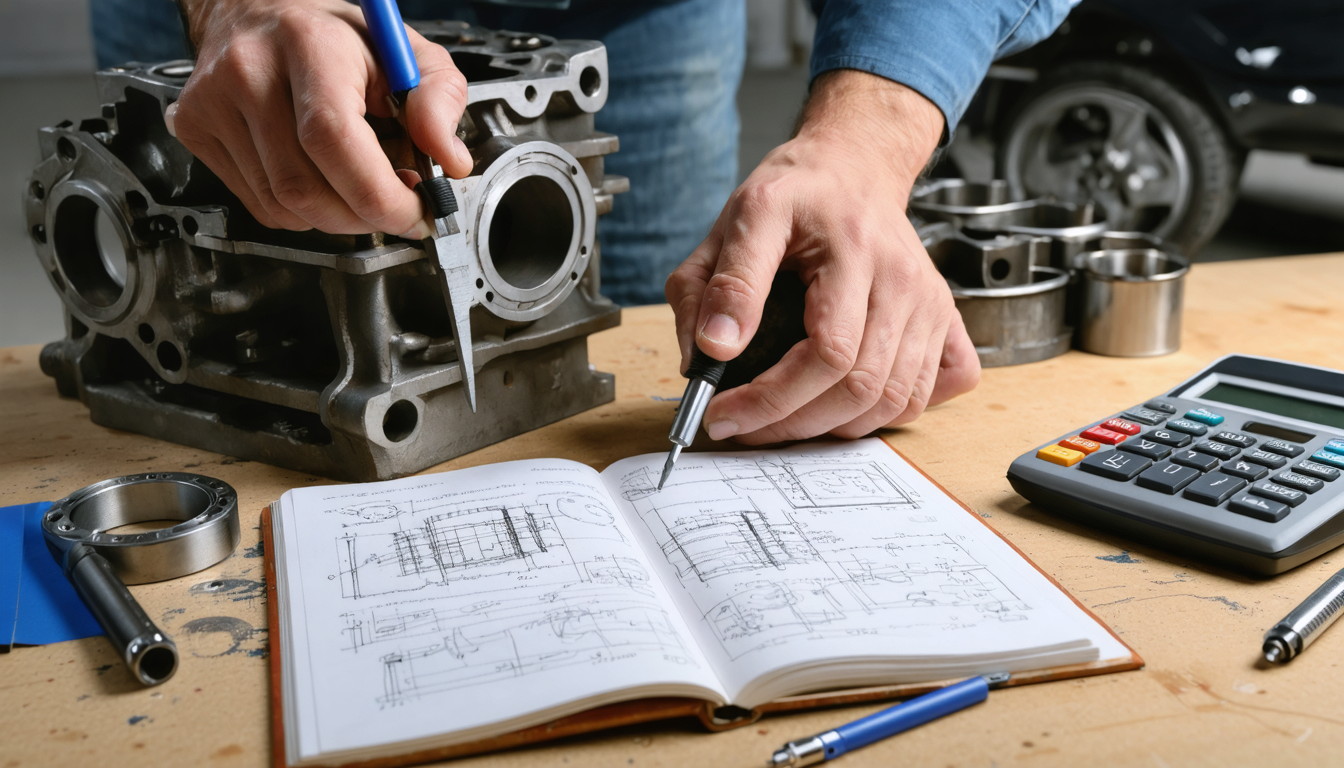 découvrez comment calculer facilement la cylindrée de votre moteur grâce à une méthode pas à pas accompagnée d'exemples pratiques pour mieux comprendre et appliquer le calcul.