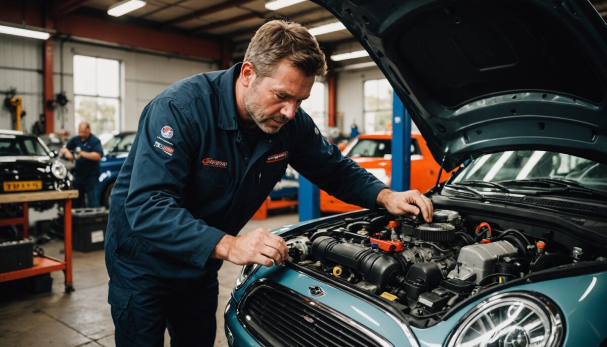 Voyant moteur sur Mini Cooper : comprendre les causes, évaluer les risques et découvrir les solutions