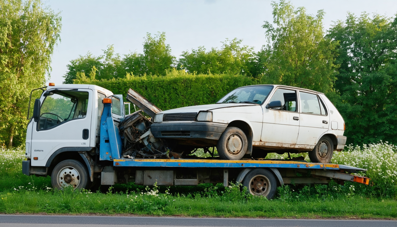 découvrez notre casse auto en seine-et-marne offrant des services complets, incluant l'enlèvement d'épave gratuit pour faciliter le recyclage de votre véhicule en toute simplicité.