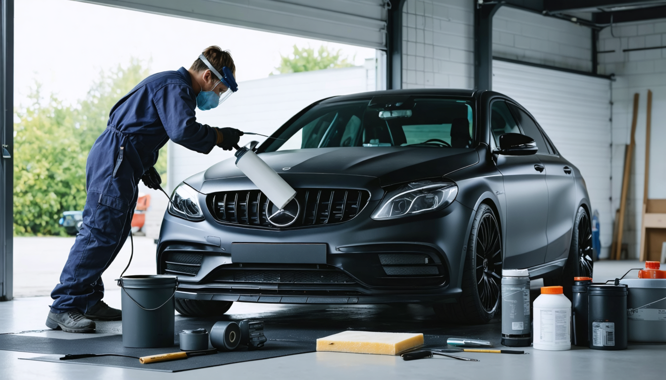 découvrez notre guide pratique pour réussir facilement la peinture noire mate de votre voiture. astuces, conseils et étapes clés pour un résultat professionnel et durable.