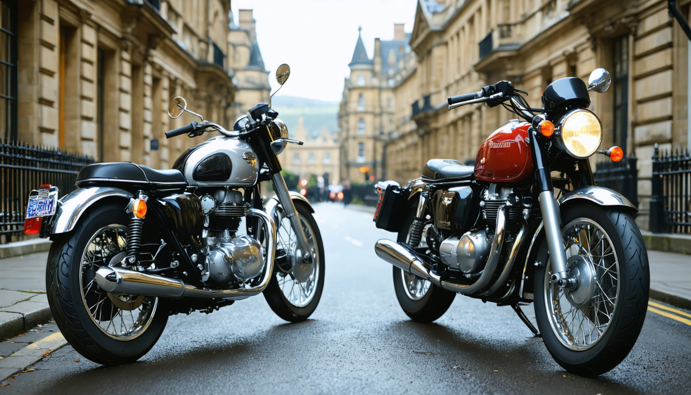 découvrez l'histoire fascinante et les innovations des marques de motos britanniques, un parfait équilibre entre héritage traditionnel et technologies modernes.