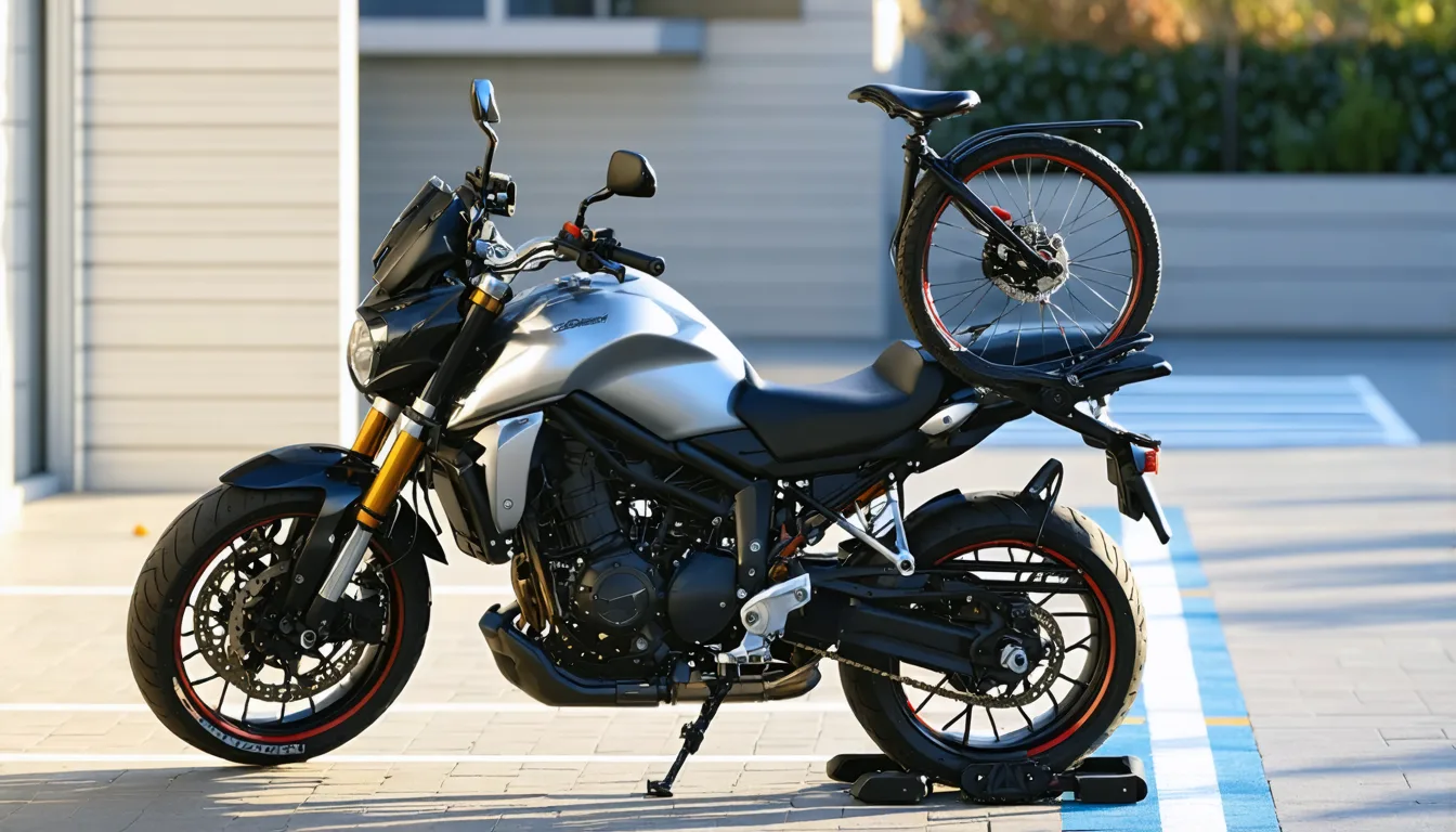 découvrez notre guide complet sur les porte-vélos pour moto : explorez les différentes solutions, bénéficiez de conseils de sécurité essentiels et trouvez les modèles incontournables pour transporter votre vélo en toute sérénité.