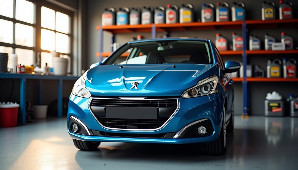 Quelle huile moteur choisir pour une Peugeot 208 1.2 essence de 82 CV ?